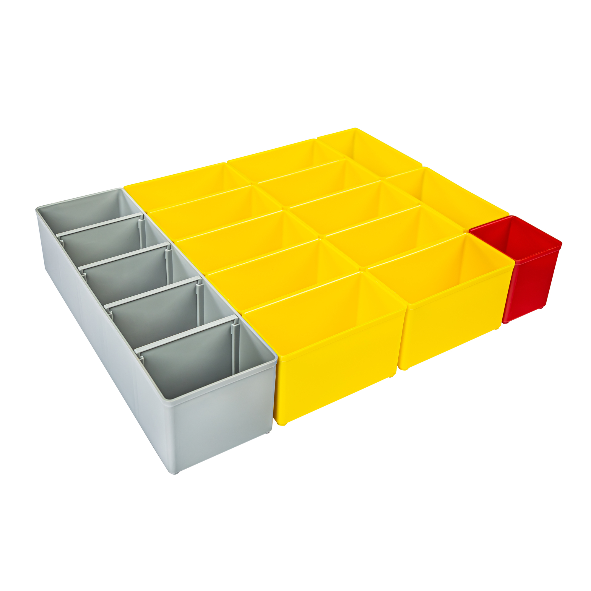 L-Boxx Baseline Organizer Bin Set B3 — Durable Plastic, Various Sizes, Model# 6000010086